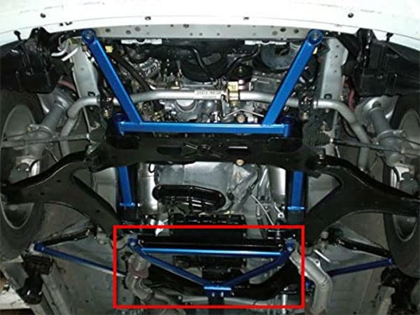 CUSCO Power Brace Center for Nissan Elgrand 841 492 FC (Front Floor)