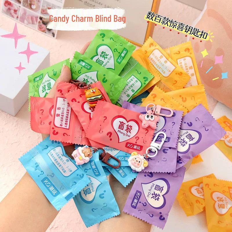 Rozkošný vánoční přívěsek na klíče - překvapení v sáčku: Kreativní dětský dárkový přívěsek