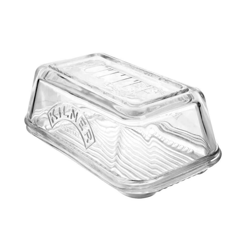 

Стеклянная тарелка для масла Kilner (170х99х71мм)