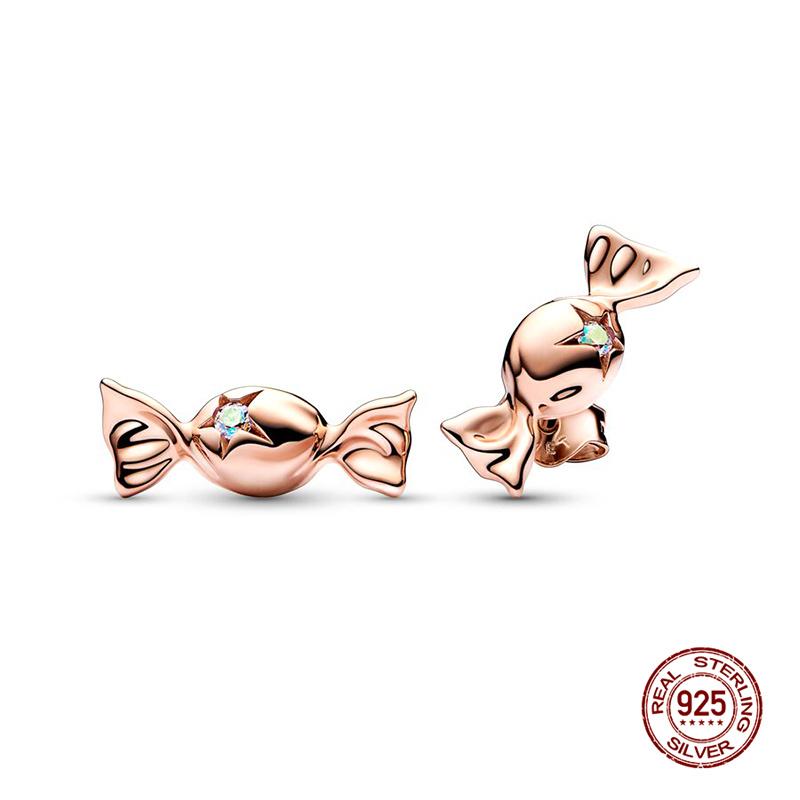 

Медные Изысканные Серьги Солнце и Луна Женские Украшения Роскошные Подарки Оригинальный Дизайн Серьги-Пуссеты Сердце Бесконечность Модная Бижутерия