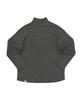 A NOTHING Rain Drop-Shoulder Turtle-Neck Tee (Black)