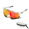 Men's and Women's Sports Glasses, Outdoor Riding Goggles, Motorcycle Lenses, Running Marathon Riding Glasses, Discoloration