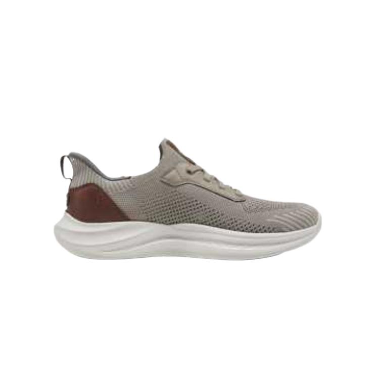 Skechers Slip-On Shoes Comfortable Mesh Casual Walking Shoes Training Shoes Men Sneaker Gray Brown 211086-TPE