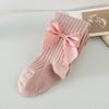 Collants pour enfants, collants mignons à nœud papillon de princesse, collants une pièce pour bébés filles, collants tricotés pour nourrissons