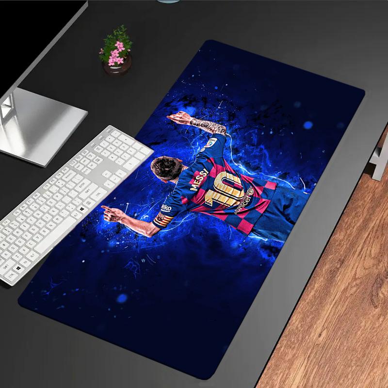 Argentina Football Star Messi Mouse Pad, Rubber Base, Esports Desk Mat, Mouse Pad for Gamers and Office Use, Gaming Desk , Easy To Clean Mat