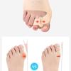 2Pcs Silicone Big Toe Separator Valgus Bunion Corrector Feet Bone Thumb Adjuster