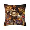 Federa per Cuscino Quadrata Wrestler Roman Reigns Federa per Cuscino Federa per Cuscino da Lancio per Casa Divano Soggiorno