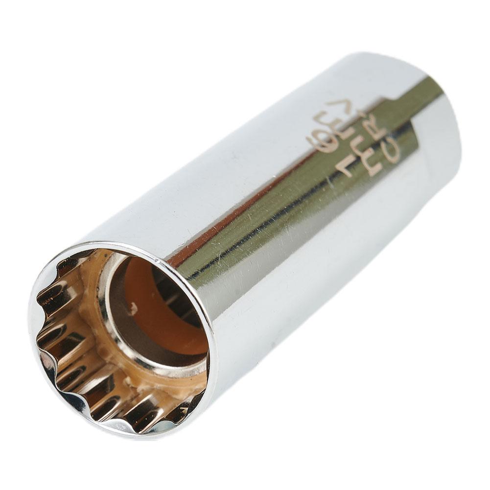 Thin Wall 12 Point Socket Wrench Tool Designed for Vehicle Compatibility 3/8 Inch Drive Includes 2 Pieces for Easy Use