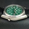 VINTAGE SEIKO 5 AUTOMATIC 7009A JAPAN MENS GREEN COLOR DIAL WATCH a708720-1