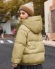 Winter Down JacketMiddle Aged Girls' Down Hooded Thick Warm Teenage Girl Outwear Coat 5-16 Years Kids Parkas