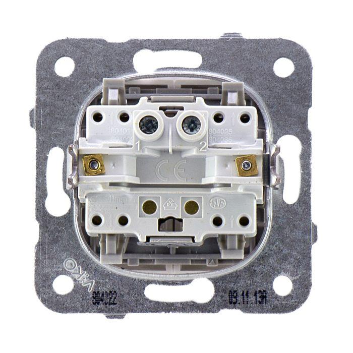 Double va et vient alu - (Méca+touche) gamme Karre Novella