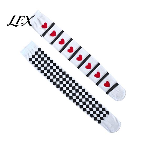 Daily Casual Hosiery 1 Pair Halloween Thigh High Socks for Women, Cute Role Playing Clothing Cosplay Party Stockings, Over Knee Tea Party, Festivals