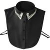 Handmade Beaded Decoration Fake Collar Rhinestone Decoration False Collar  Women Fashion
