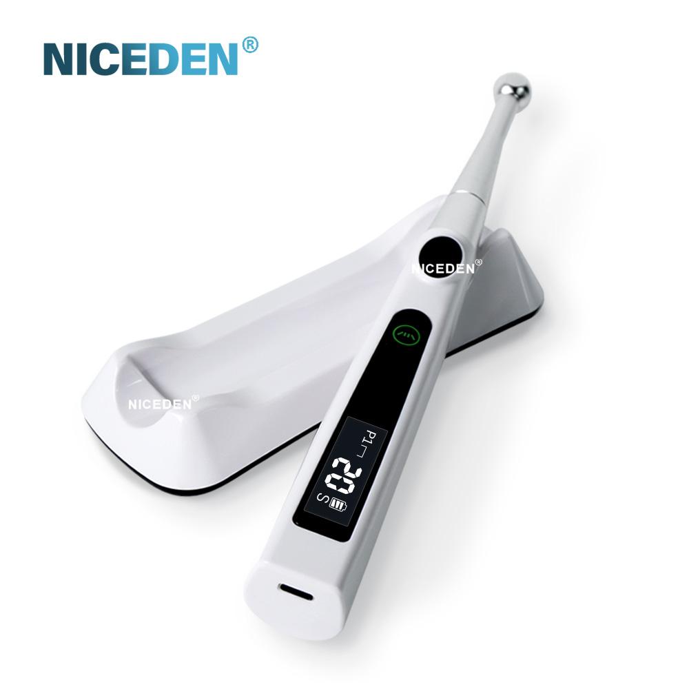 Niceden 1S Dental Curing Light Wireless LED Cure Lamp Max 2400mW/cm² Dental LED Lamp Light Cure
