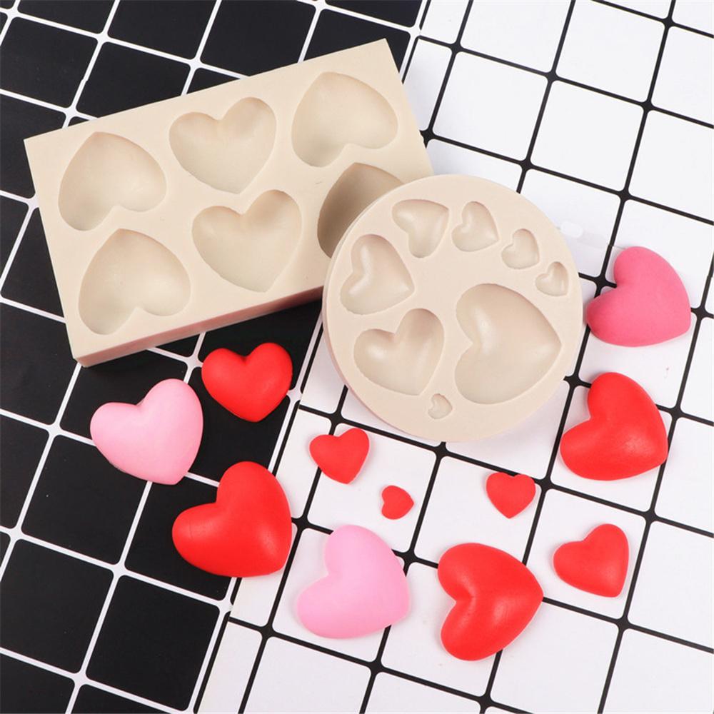 Lip Heart LOVE Shape Silicone Mold Valentine's Day Cookie Cupcake Chocolate Baking Mold Fondant Cake Decorating Tools