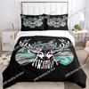 New J-Jagermeister Deer Duvet Cover Kawaii Comforter Bedding Sets Soft Quilt Cover and Pillowcases Single Double Queen King