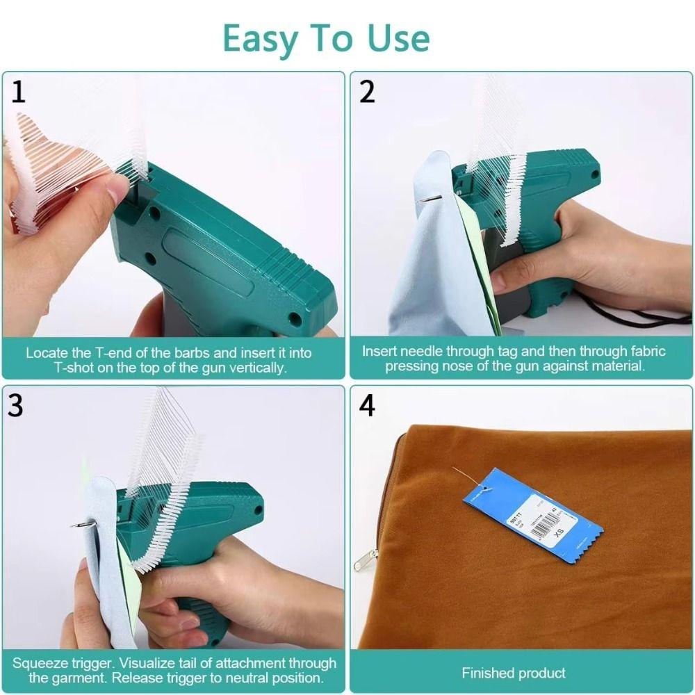 Economical Effort Hanger Labeler Portable Needle Applicator Marking Machine  Home Textile Marking
