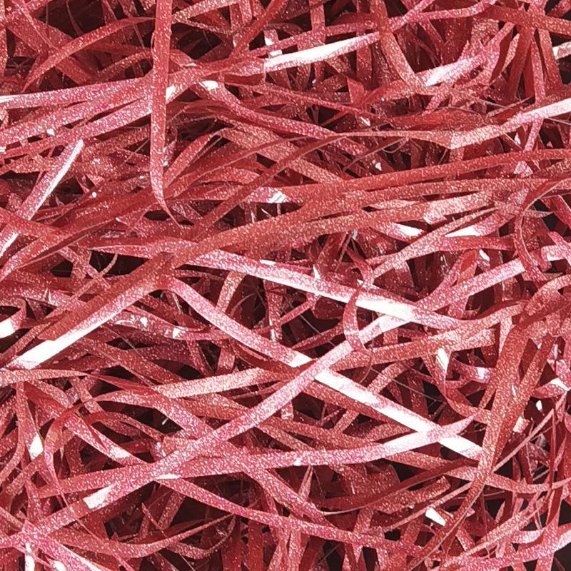 Glitter Raffia Paper Shreds for Wedding Gift Candy Box Packaging