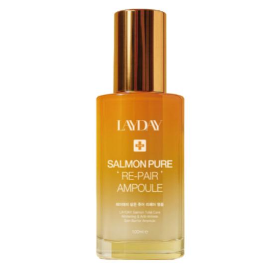 LAYDAY Salmon Pure PDRN Восстанавливающая ампула 100 мл – Интенсивная ампула для восстановления кожи и против старения Salmon Pure PDRN Repair Ampoule  1