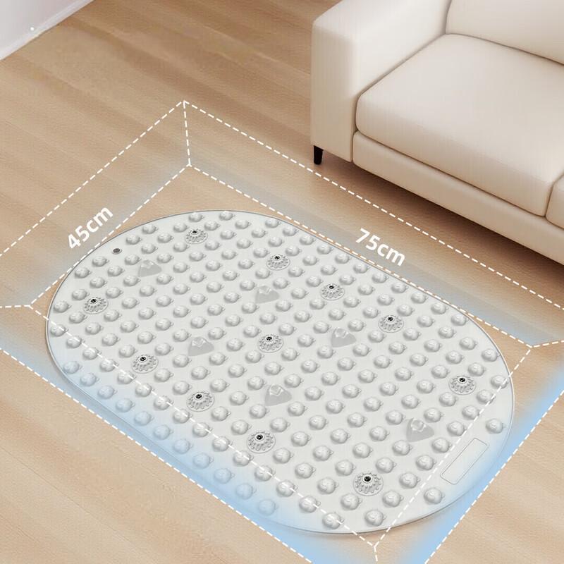 Longchan Soft Silicone Acupressure Foot Massage Mat