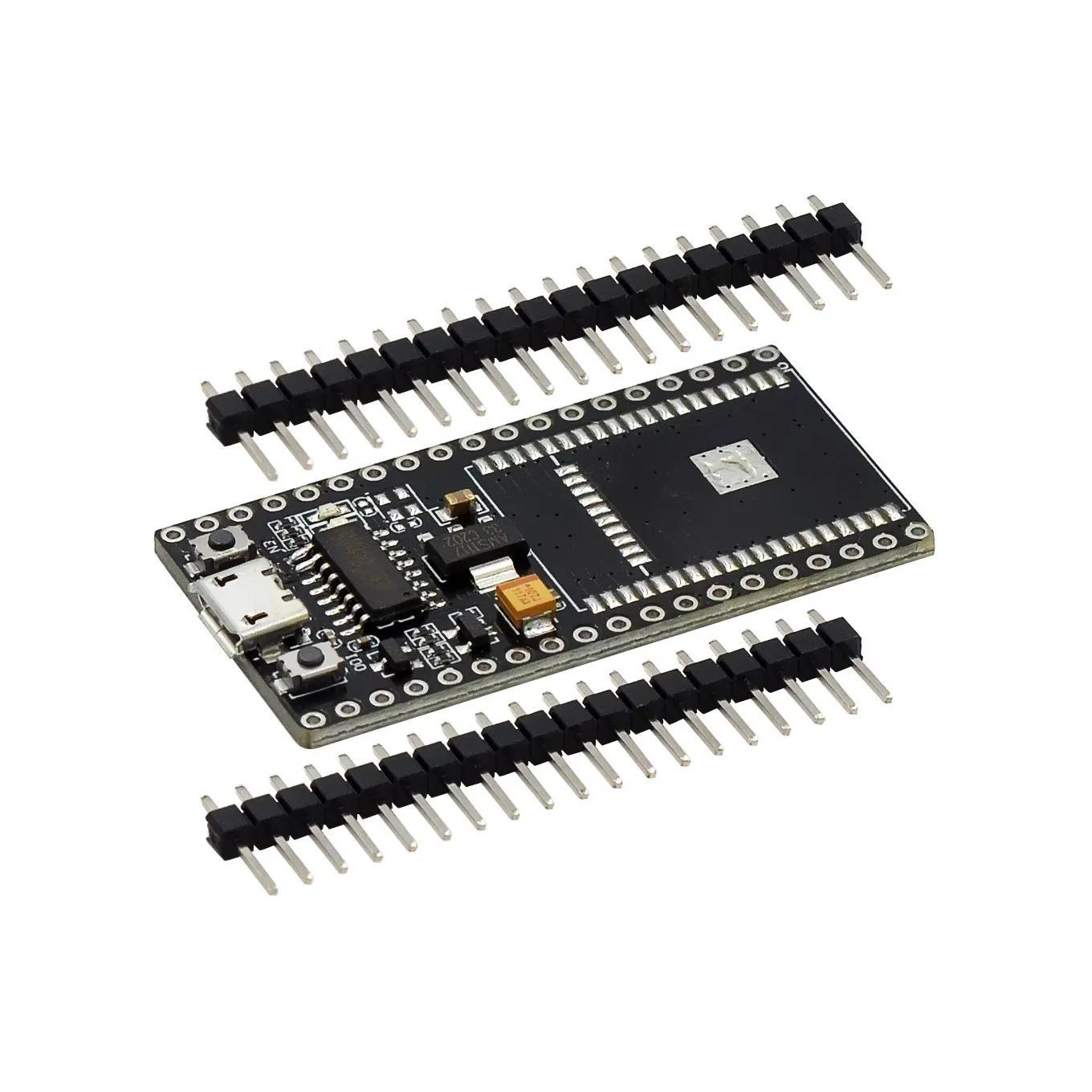 

Плата розробки ESP32/ESP-32S NodeMCU-32S CH340 MICRO USB WiFi+For Bluetooth Ультранизьке енергоспоживання Двоядерний ESP32-WROOM