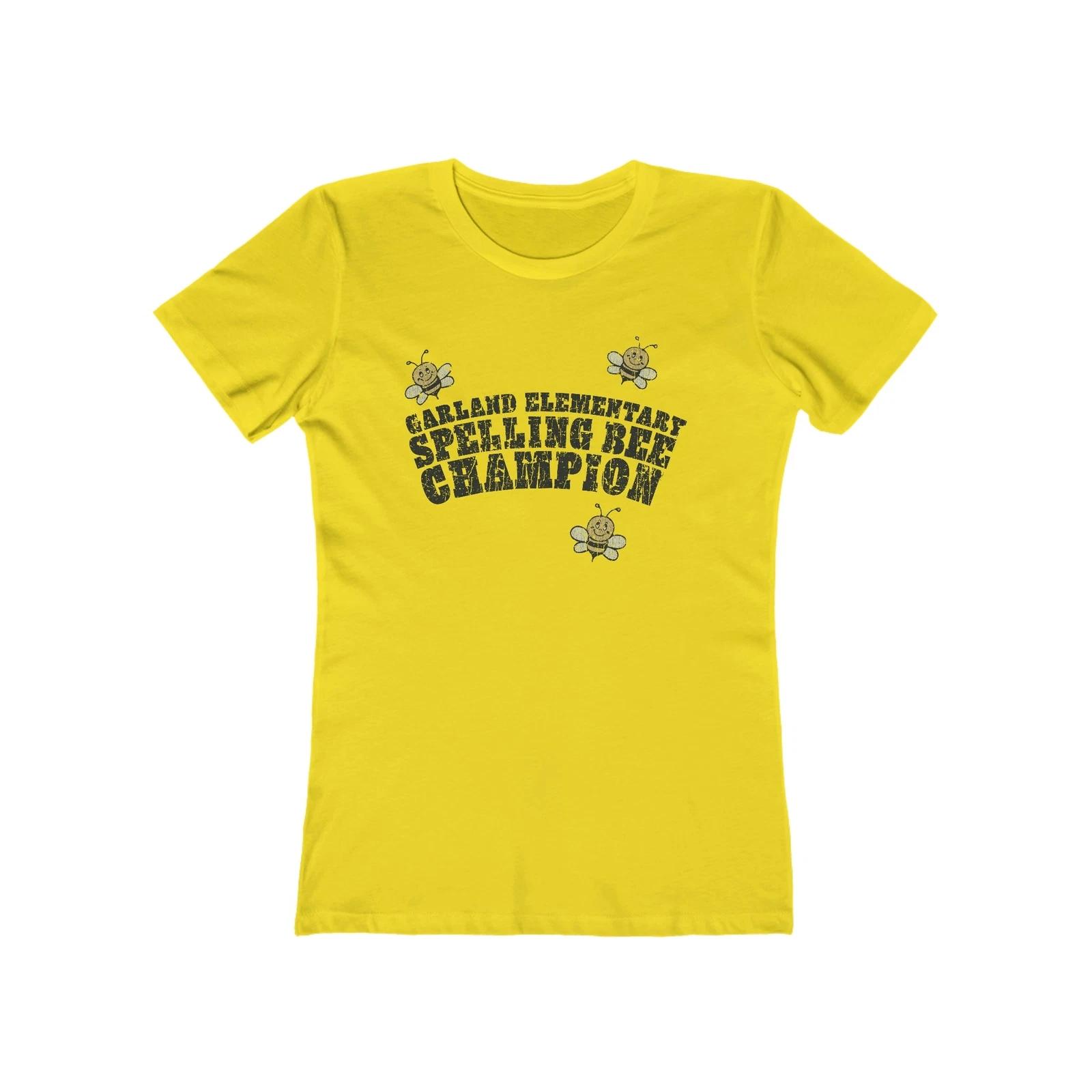 Garland Elementary Spelling Bee Champion 1973 Vintage Women s T shirt 4XL