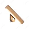 Simple Wooden LED Rotating Adjustable Wall Lamp with Switch for Indoor Lighting Home Decoration Living Room Bedside Wall Lamp