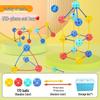 3D Geometric Bead Building Blocks: Educational Toy for Kids' Creativity