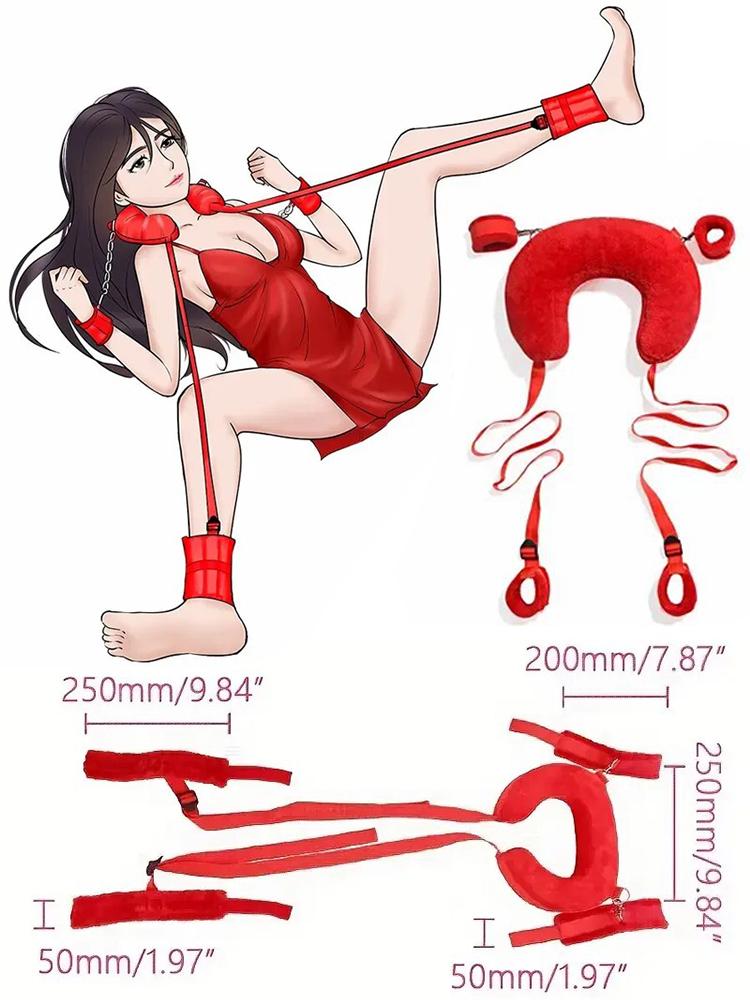 Bondage Gear Kit Erotic Sex Toys Adult Gmaes Bandage Obedience Slave And Master Couple Role Play Exotic Accessories Sexshop
