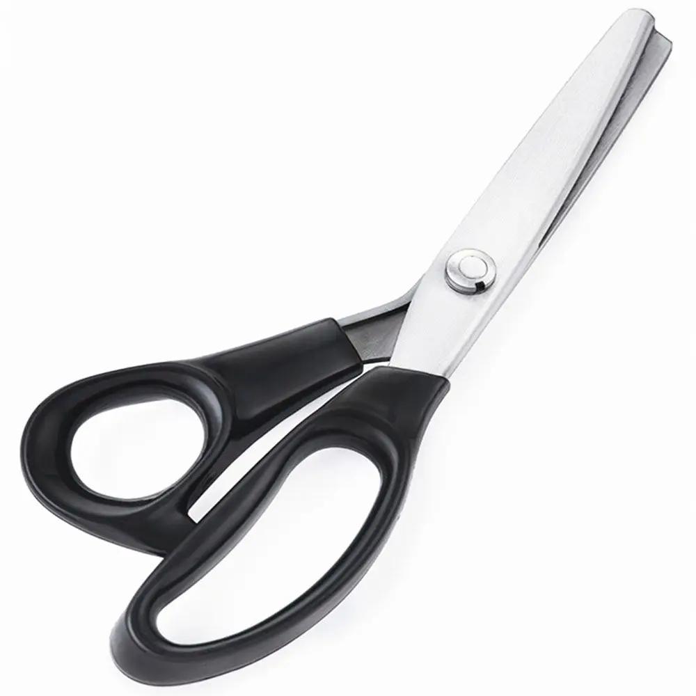 Shear Dog tooth Scissors Circular arc wave shear Professional Crafts Comfort Grip Handled Dressmaking Zig Zag Pinking Shears
