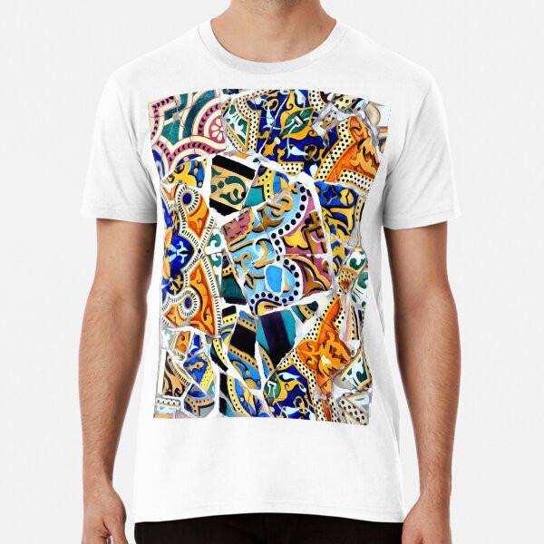 Gaudi Barselona mosaic S to 5XL Made in the AU/USA T-Shirt