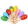 Wooden Baby Rattle Toy for Newborns and Toddlers (0-12 Months) - Grasping & Early Education Puzzle Handbell