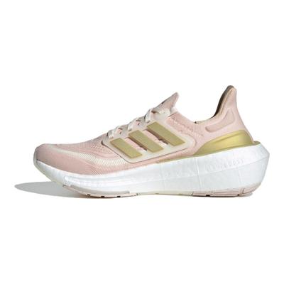 Zapatillas UltraBoost Light Wonder Quartz Oro Metálico Mujer Rosa Tiza Blanca IE1757