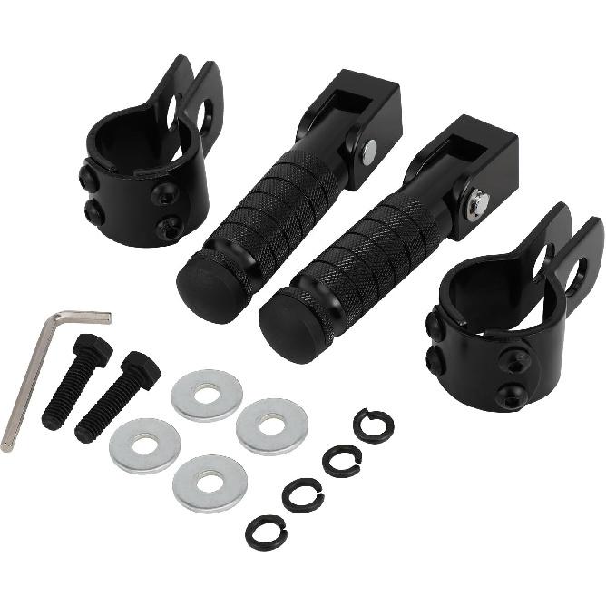 E-Bike Fußrasten M8 E-Bike Fußrasten Klappbare Sozius-Fußrasten Universell Kompatibel Passend für Ridstar Q20 Super 73 S1 S2 Y1 RX Macfox X1S X1S X X2 Elektrisch