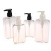 Soap Dispenser Bottle Bathroom Liquid Shampoo Shower Gel Bottle Refillable Storage Container Soap Press Empty Bottles