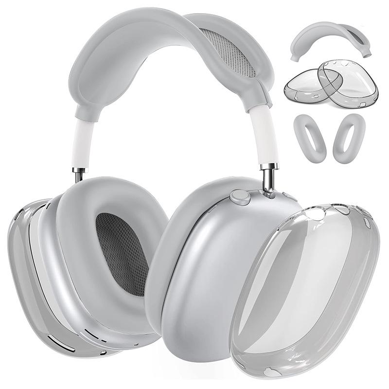 AirPods Max TPU Over-Ear Headphone Protective Case (Three-Piece Set)