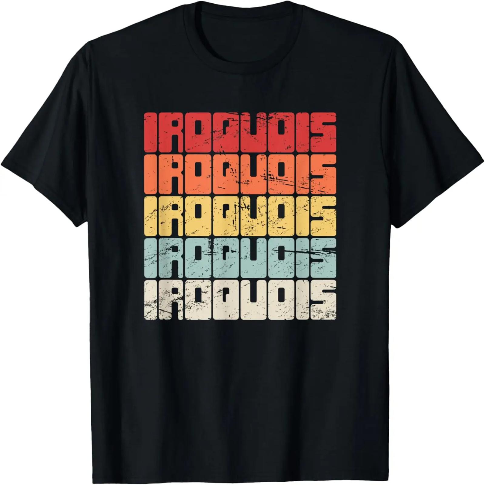 Retro Vintage Iroquois T-Shirt S