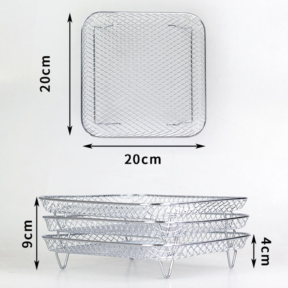 Air-Based Fryer Detachable Grills Rack AirFryers Replacemen Grills Basket Kitchen Accessories