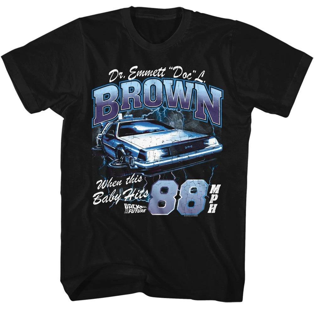 Back To The Future Doc Brown Lightning Movie Shirt 110