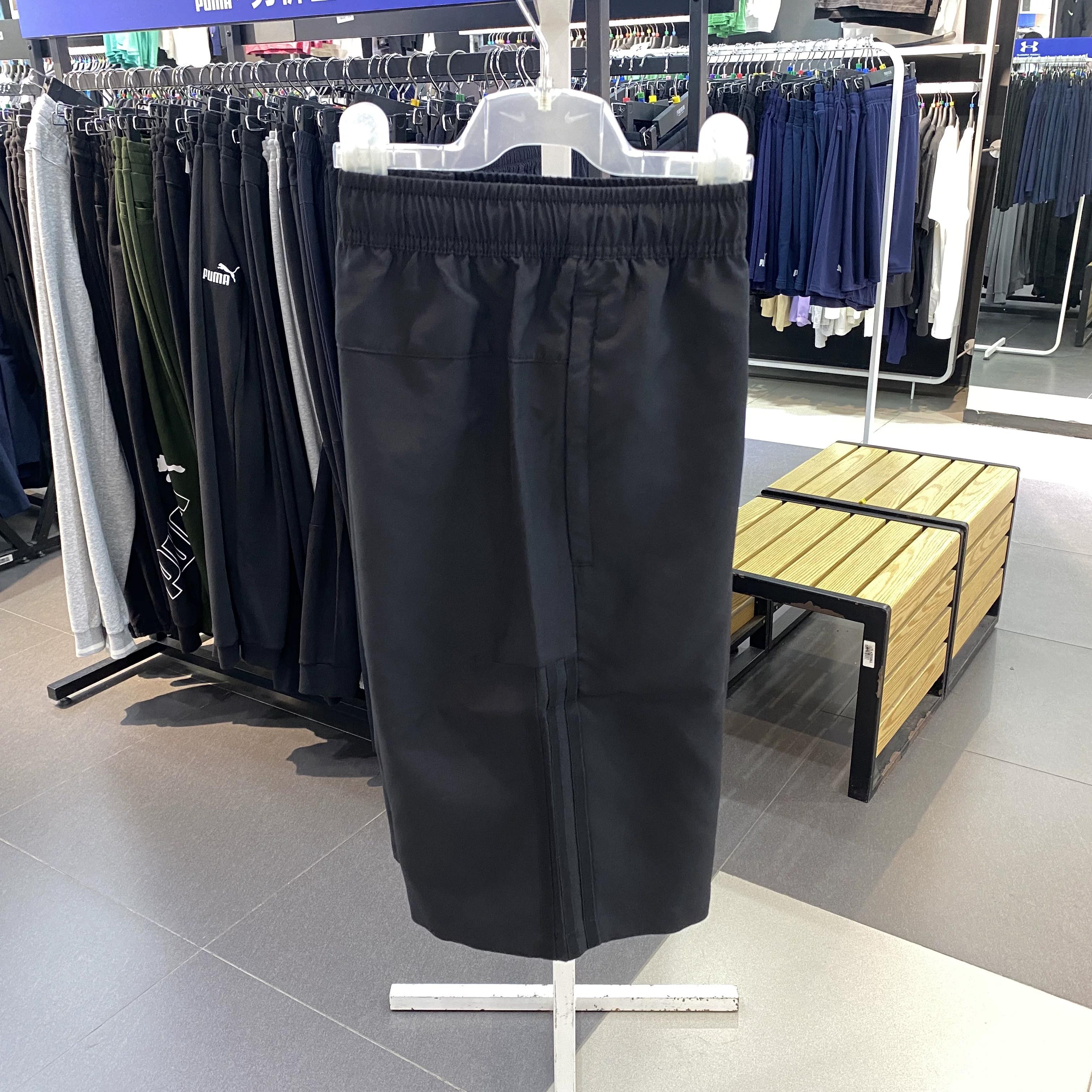 Adidas Men s Pants 2023 Summer New Sports Training Woven Quick-Drying Breathable Casual Shorts In6509 S чёрный