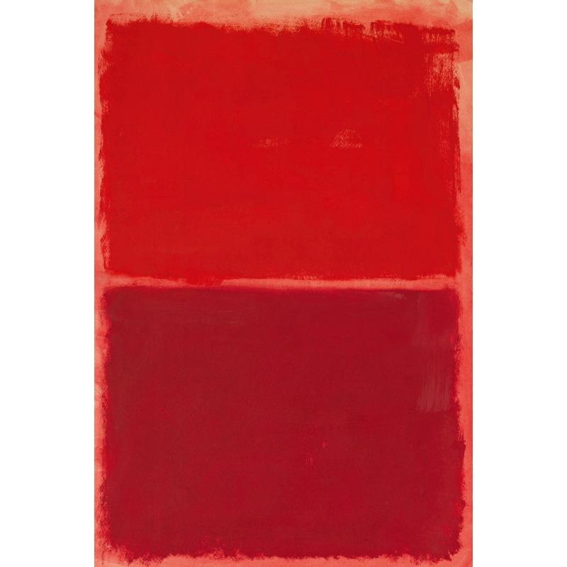 Mostra del Museo Mark Rothko Poster di Arte Astratta Moderna Pittura su Tela Stampe da Parete Immagine per Soggiorno Decorazione Domestica