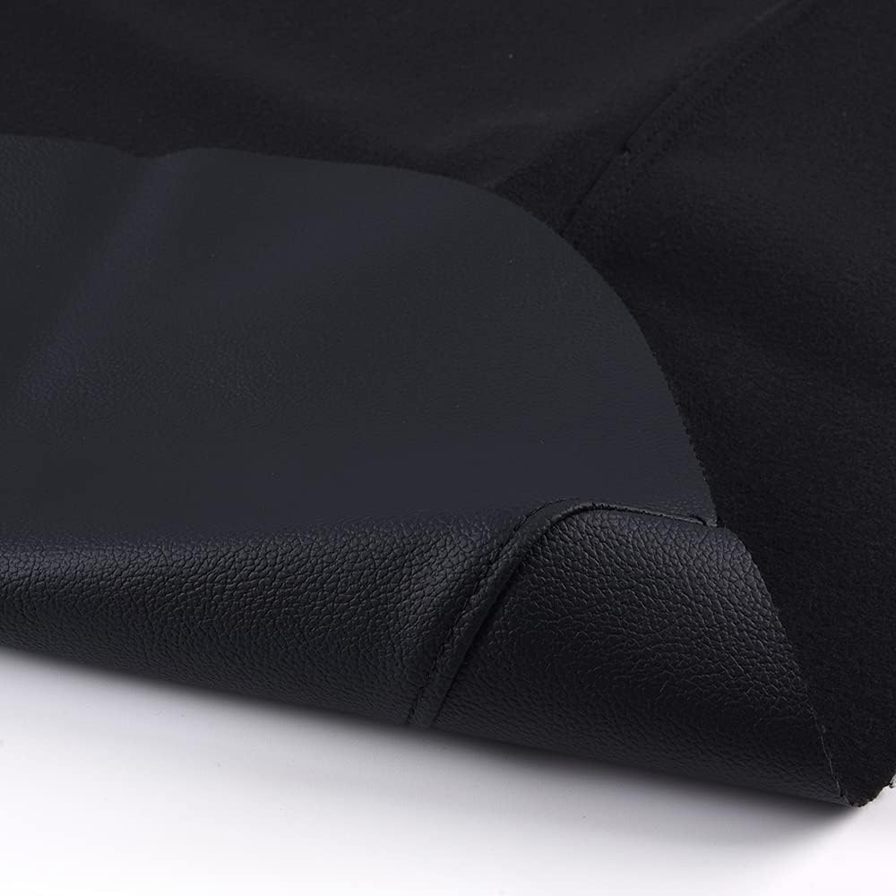 G-PLUS Leder Sitzbezug Kompatibel mit Polaris Sportsman 400 500 600 700 1996-2004 Standard ATV Sitzschutz Ersatz Schwarz