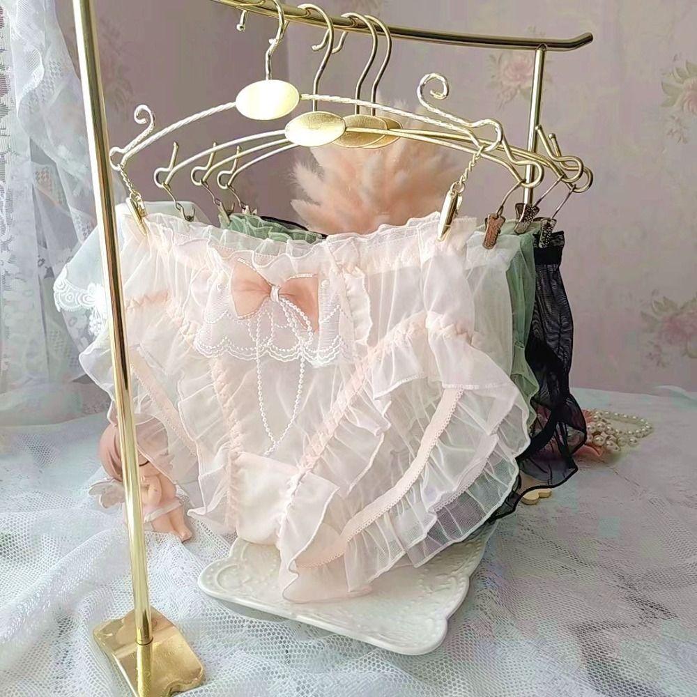 Bowknots Sexy Underwear Princess Ruffle Briefs Cute Lingerie