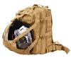 Seibertron Full Helmet Bike Helmet Waterproof Khaki Motorcycle/Cycling Bag, Face/Half Backpack, Rucksack, Basketball/Football Pack,