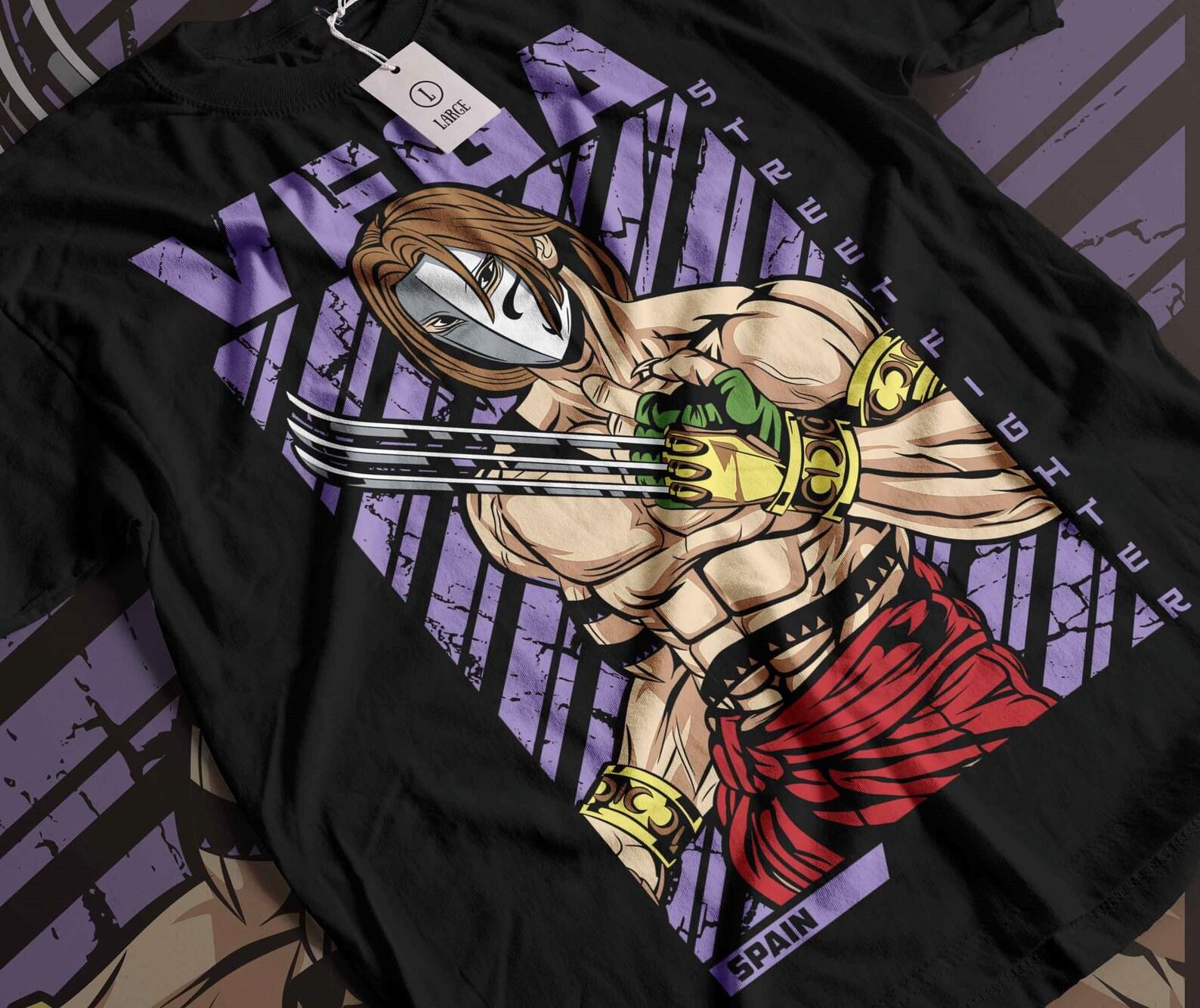 Vega Claw SF2 The World Warrior Premium Unisex T-shirt. 2XL