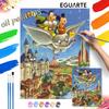 Dumbo Mickey Mouse Digital Oil Painting Art Kit DIY Handmade Home Decoration Gift