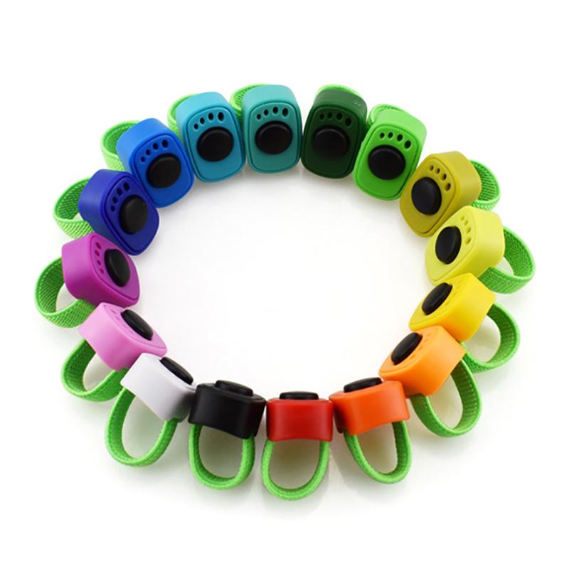 1PC Interactive Sound Clicker Trainer For Thumb Training No Battery For Dogs Cats Positive Reinforcement Train