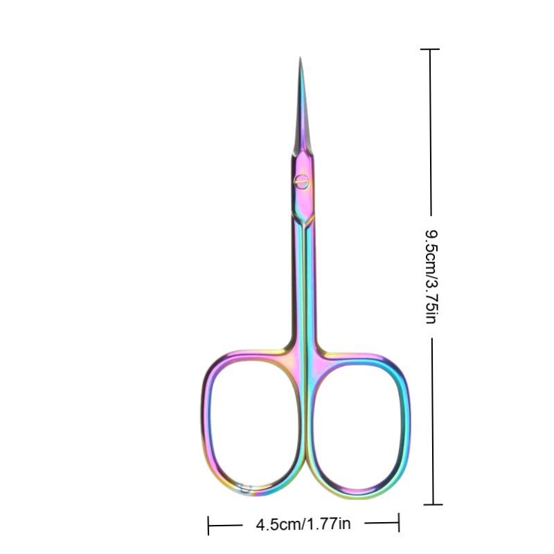 Spot Stainless Steel Dead Skin Scissors - Russian Pre-Treatment Pointed Nail Art Beauty Scissors