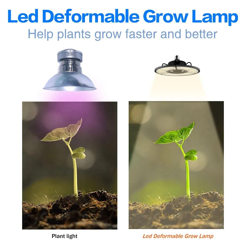 Plant Lamp LED Full Spectrum Grow Light White E27 100W 200W 300W 400W LED Growing Box Light E26 Hydroponic LED Bulb Phyto Lamp