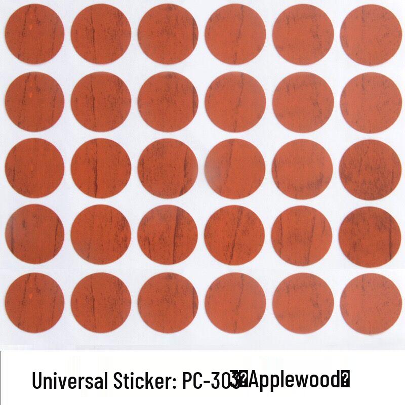 Three-in-One Color Card Beauty Stickers for Furniture Screw Hole Sealing
